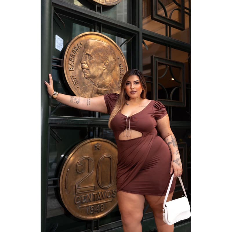 vestido feminino plus size festa vestido plus size marrom curto brilho noite vestido balada vestido bojo marrom u1