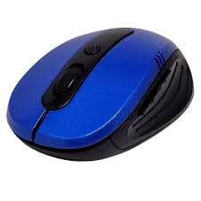 Mouse Escritório Preto Airy Sem Fio -Ergonômico, Alta Precisão, Bateria de Longa Duração, Compatível com Windows e Mac