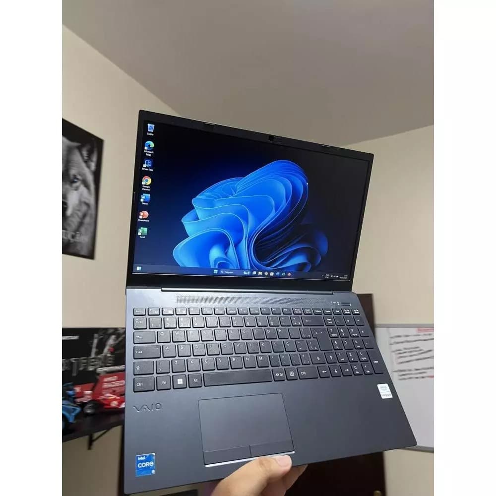Notebook Vaio I5-11ª Geração, 12GB RAM, SSD 256GB, Tela 15.6 Full HD Notebook Rápido para Trabalho e Estudos