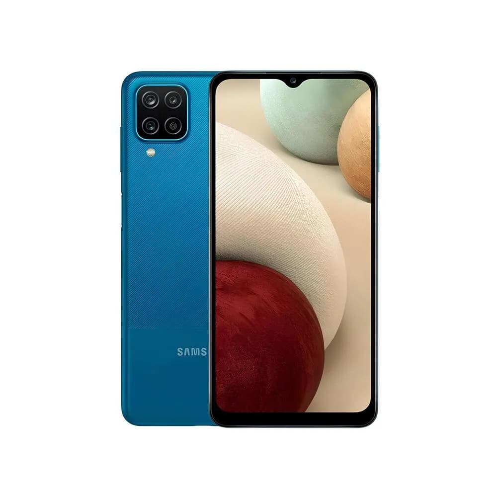 Smartphone Samsung Galaxy A12 4g Azul 64GB Celular Recondicionado - Estado: Muito Bom