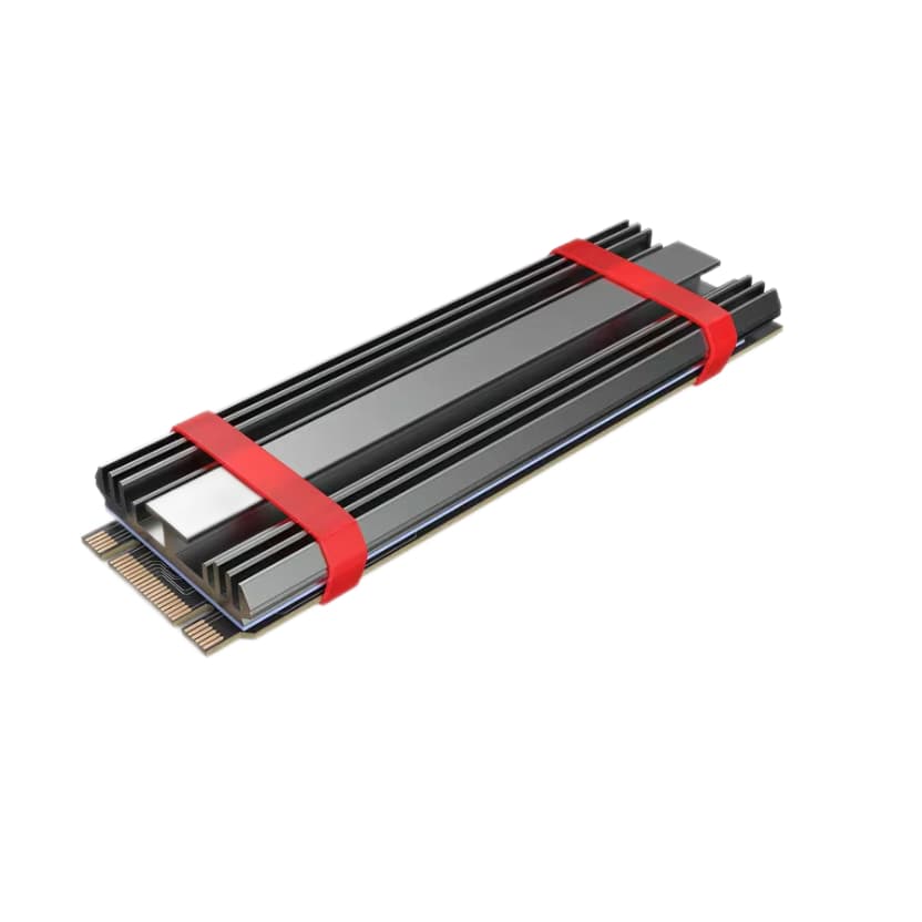 Dissipador de Calor SSD M.2 NVMe 2280 com Thermal Pad