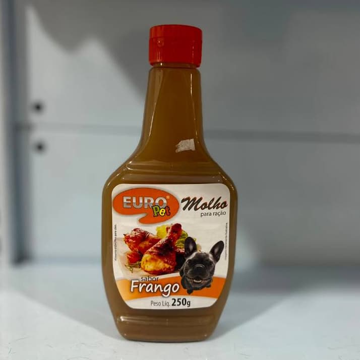 Europet Molho para Ração Frango 250g Aumenta Palatabilidade e Sabor para Cachorros Exigentes
