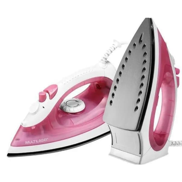 Imagem de Ferro De Passa A Vapor e Seco  Multilaser  HO019 Antiaderente 220v Imagem de Ferro De Passa A Vapor e Seco  Mu