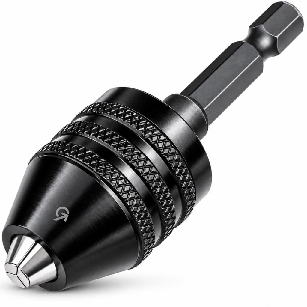 Mini Mandril Aperto Rápido 8mm Parafusadeira Furadeira 1/4 Encaixe Rápido Adaptador Rosca Rosqueável