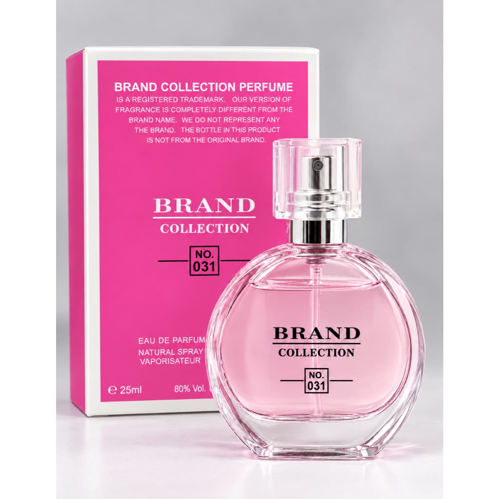 Perfume Feminino Importado Brand Collection N 031 - Miniatura, perfume de Bolsa, alta fixação - Ideal para Uso diário