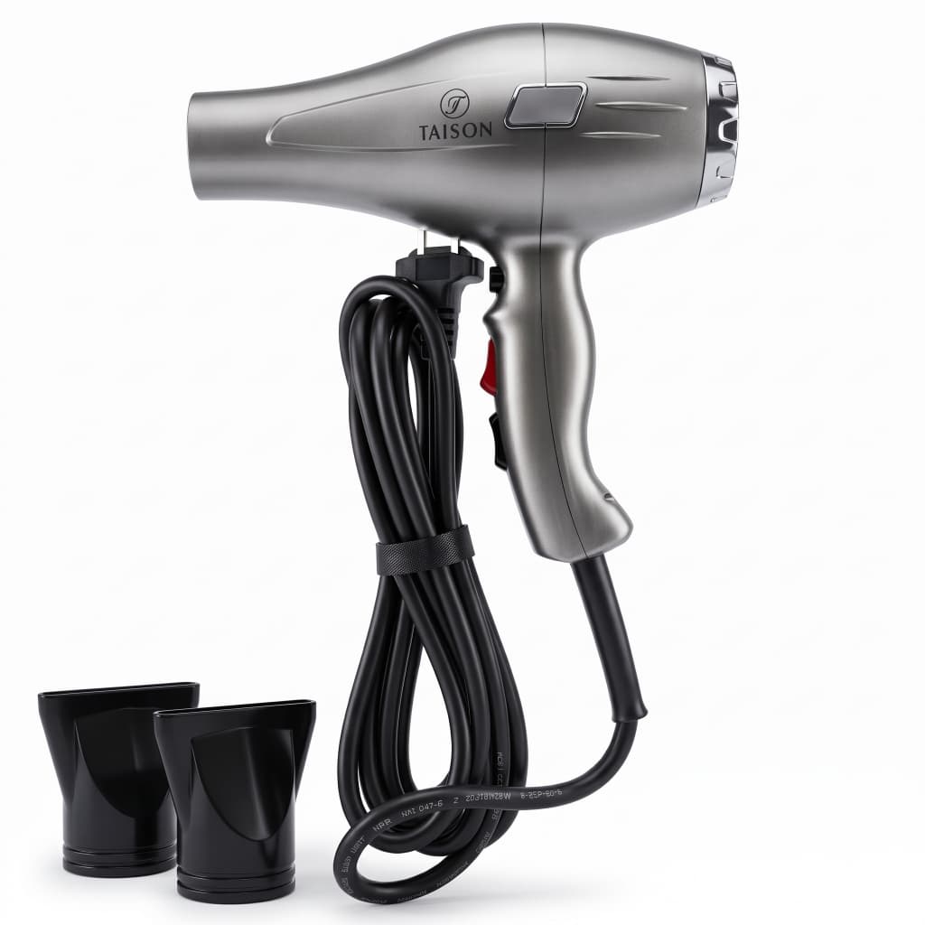 Secador De cabelo 8600W 127W Profissional Com Alta Potencia + 2 Bicos