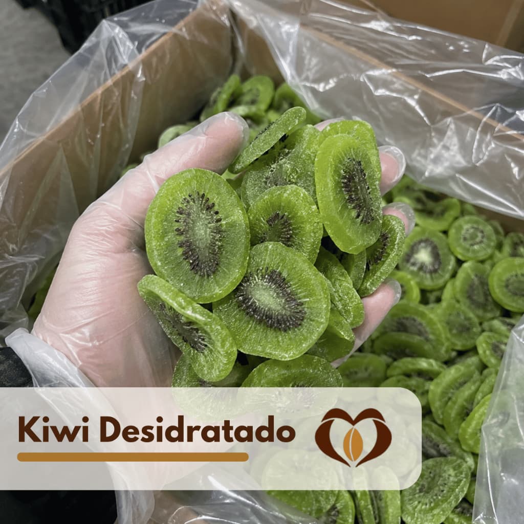 Kiwi Desidratado Glaceado 500g, 250g e 100g - Natural, Saudável, Premium - Mãe dos Grãos