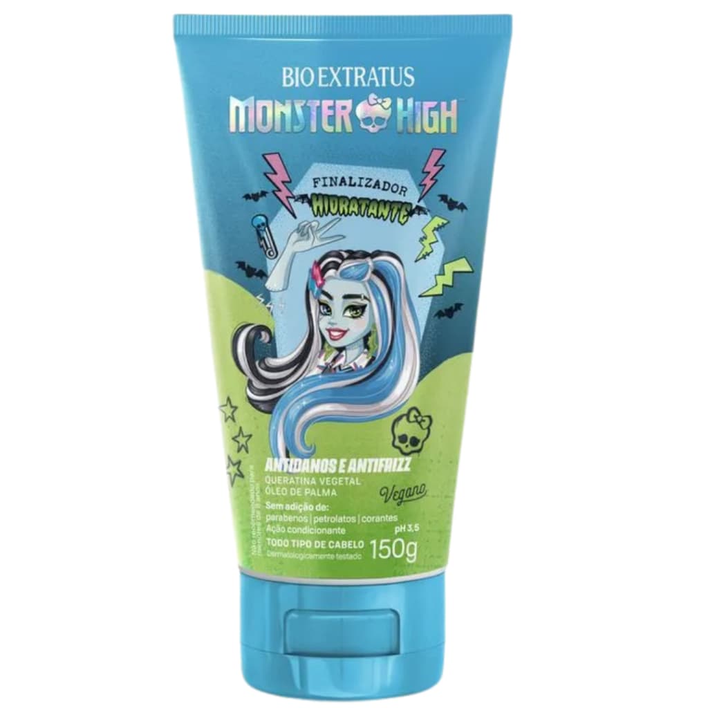 Finalizador Hidratante Bio Extratus Monster High Antifrizz 150g