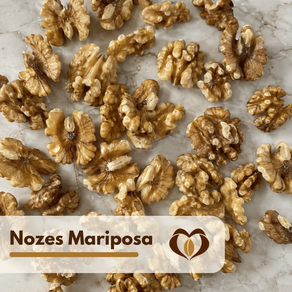 Nozes Mariposas 100% Natural Chilena, Saudáveis Com Nutrientes, Mistas - Mãe dos Grãos