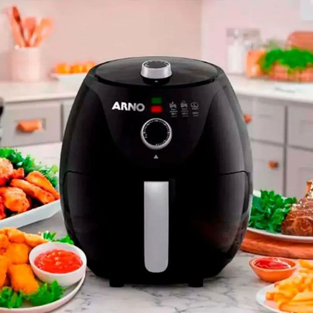 Fritadeira Elétrica Arno Easy Fry Air 3,2L Sem óleo Airfryer Fryer