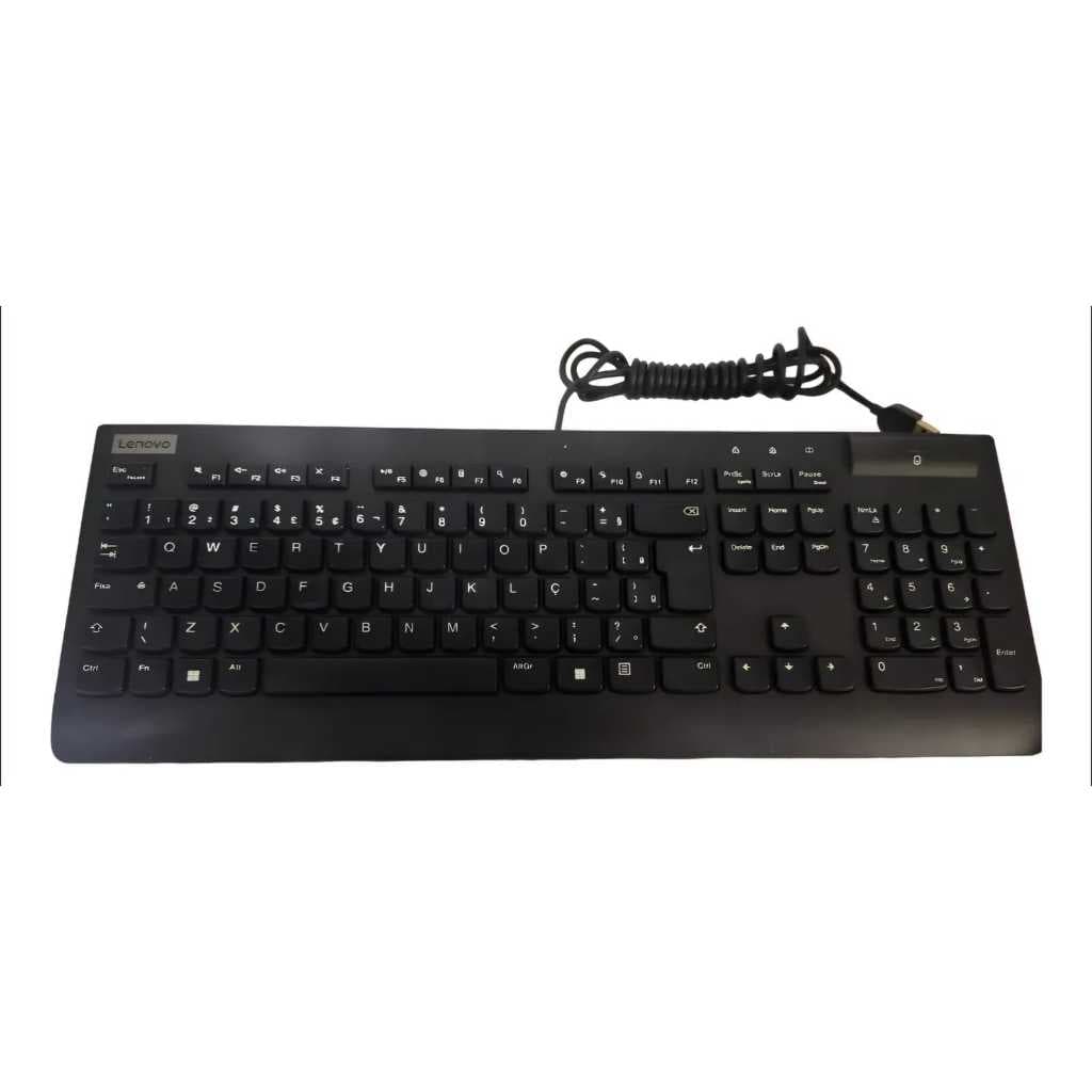 Teclado Mecânico Lenovo KB319U com ajuste de altura
