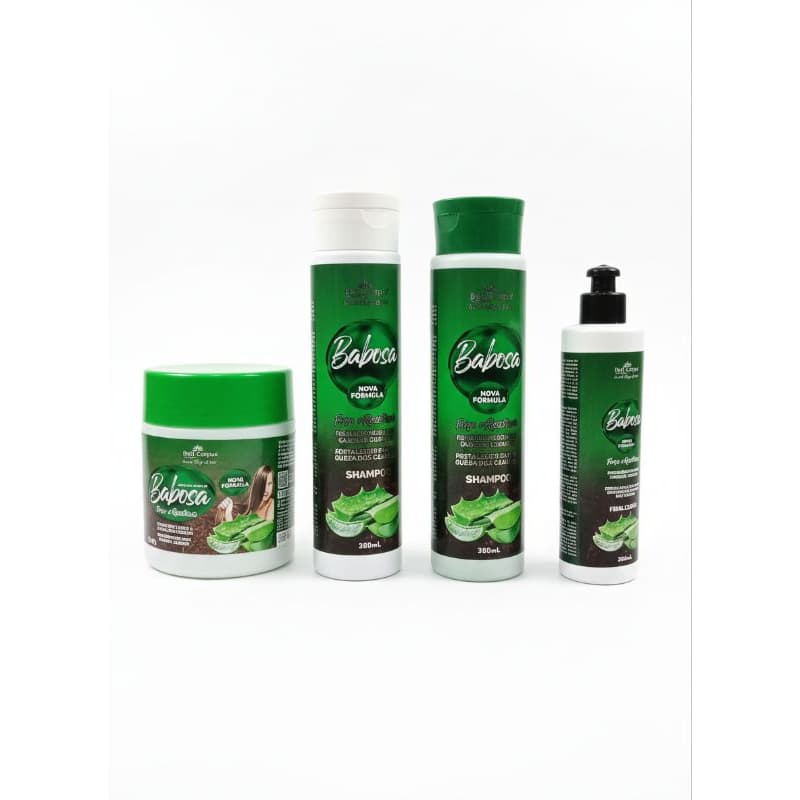 kit 2 shampoo 1 condicionador e 1 hidratante de cabelo