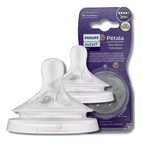 Bico de Mamadeira Philips Avent Pétala - Conforto Natural para Bebês