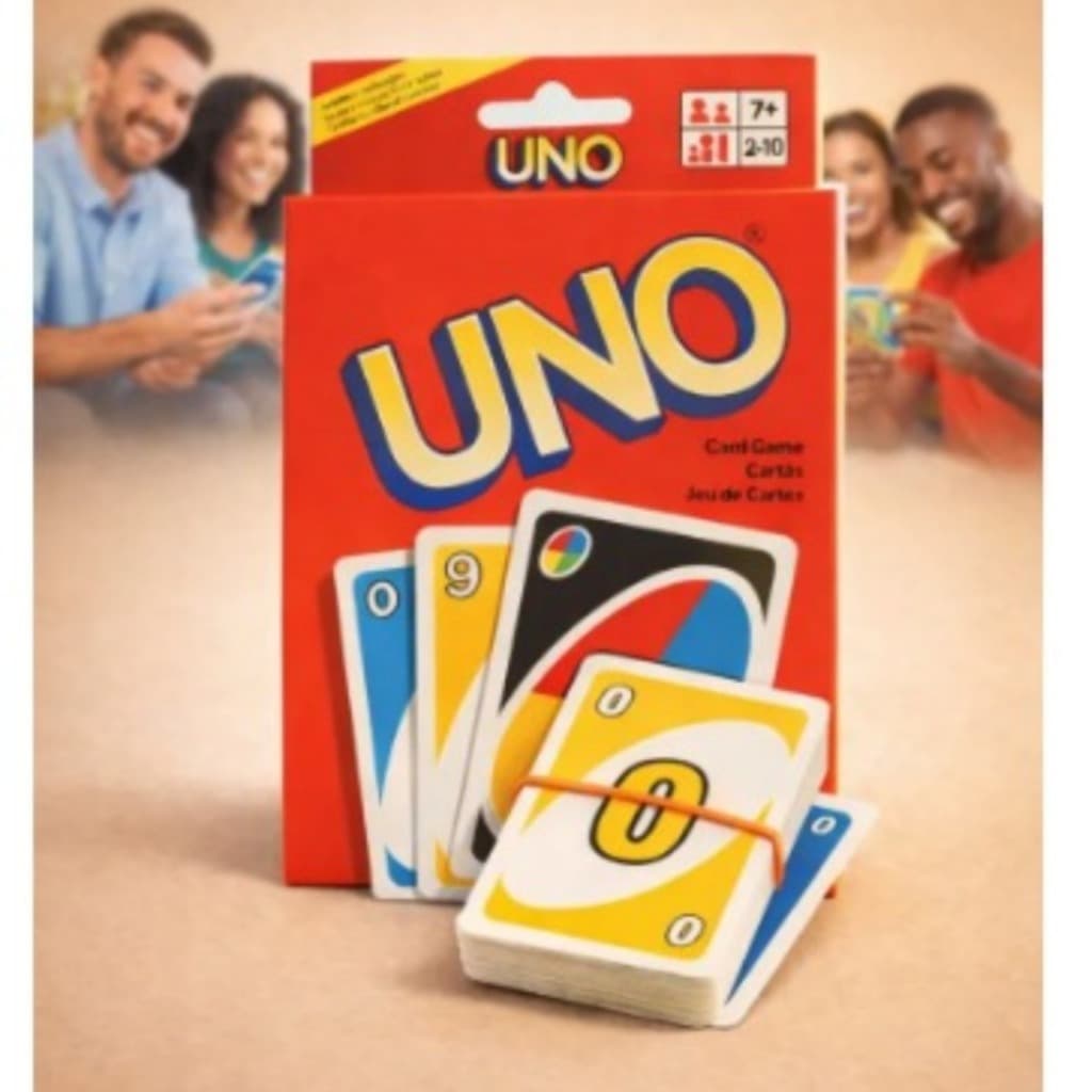 Jogo Uno De Cartas Clássico Que Une Toda Familia.