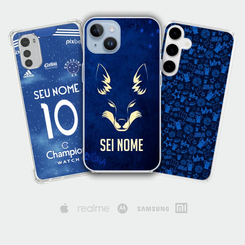 Capa Case Capinha Celular Time Futebol Personalizada Alta Qualidade