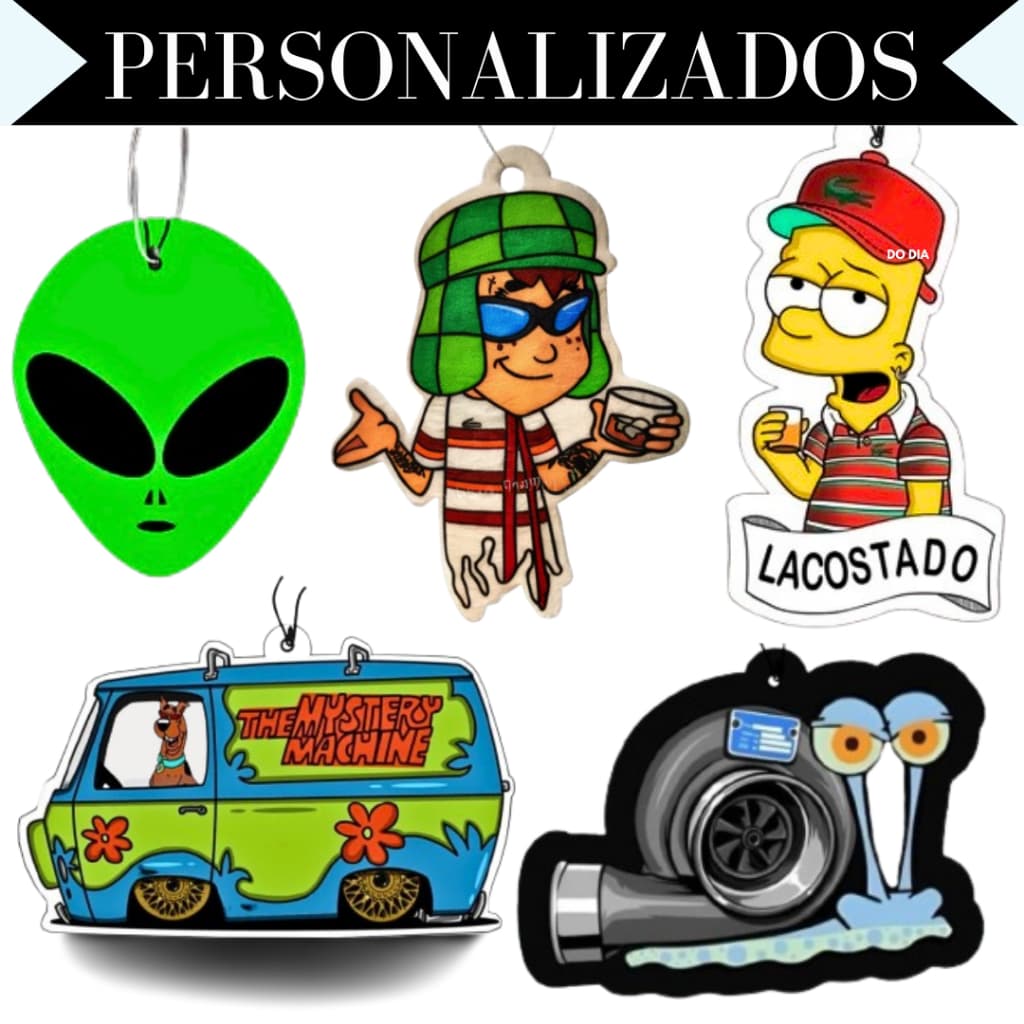 Kit 10/5 Unidades De Aromatizante Cheirinho Para Carro e Ambiente Pinheiro - Baratão