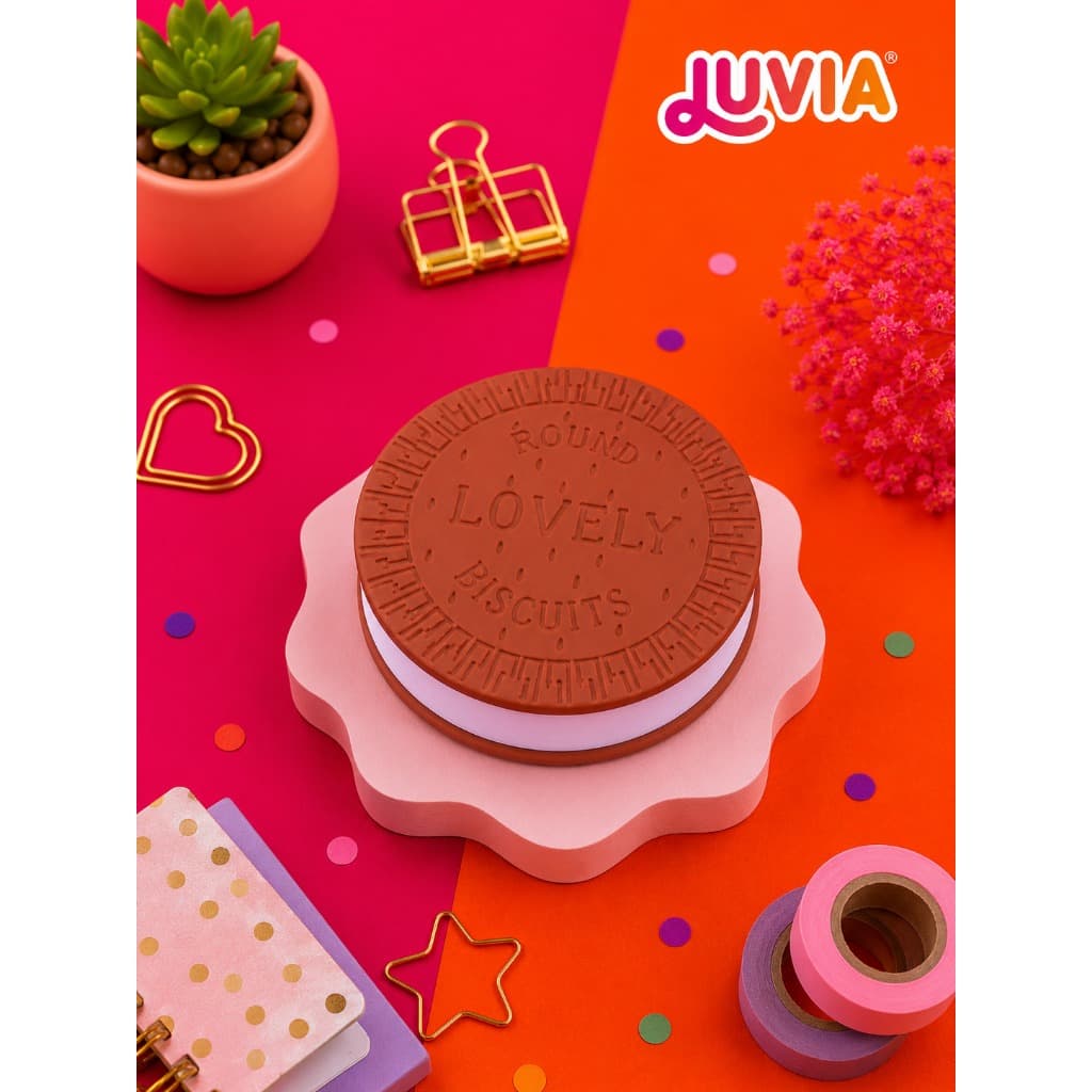 Caderninho de Notas Biscoito de Chocolate com Cheirinho 80 Folhas — Importado | Luvia