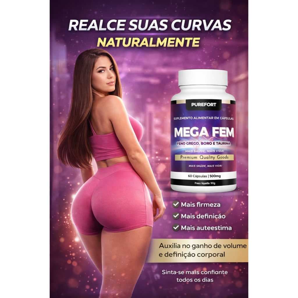 Mega Fem I Pré Treino Feminino I Massa Muscular