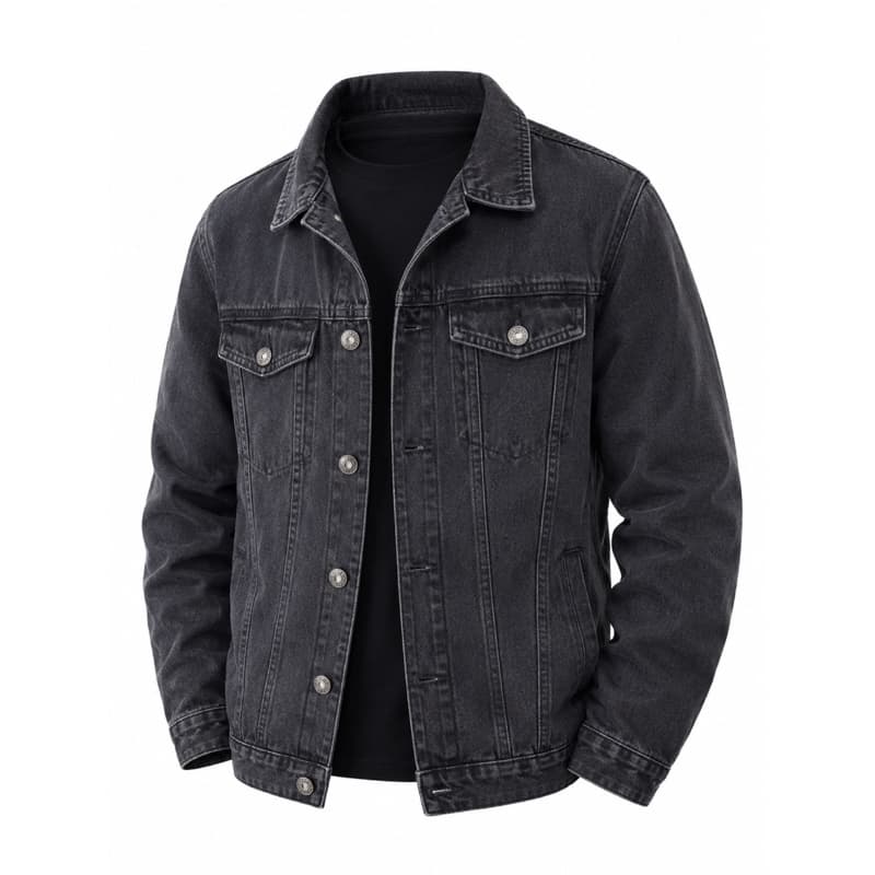Jaqueta Jeans Masculina Oversized Casual