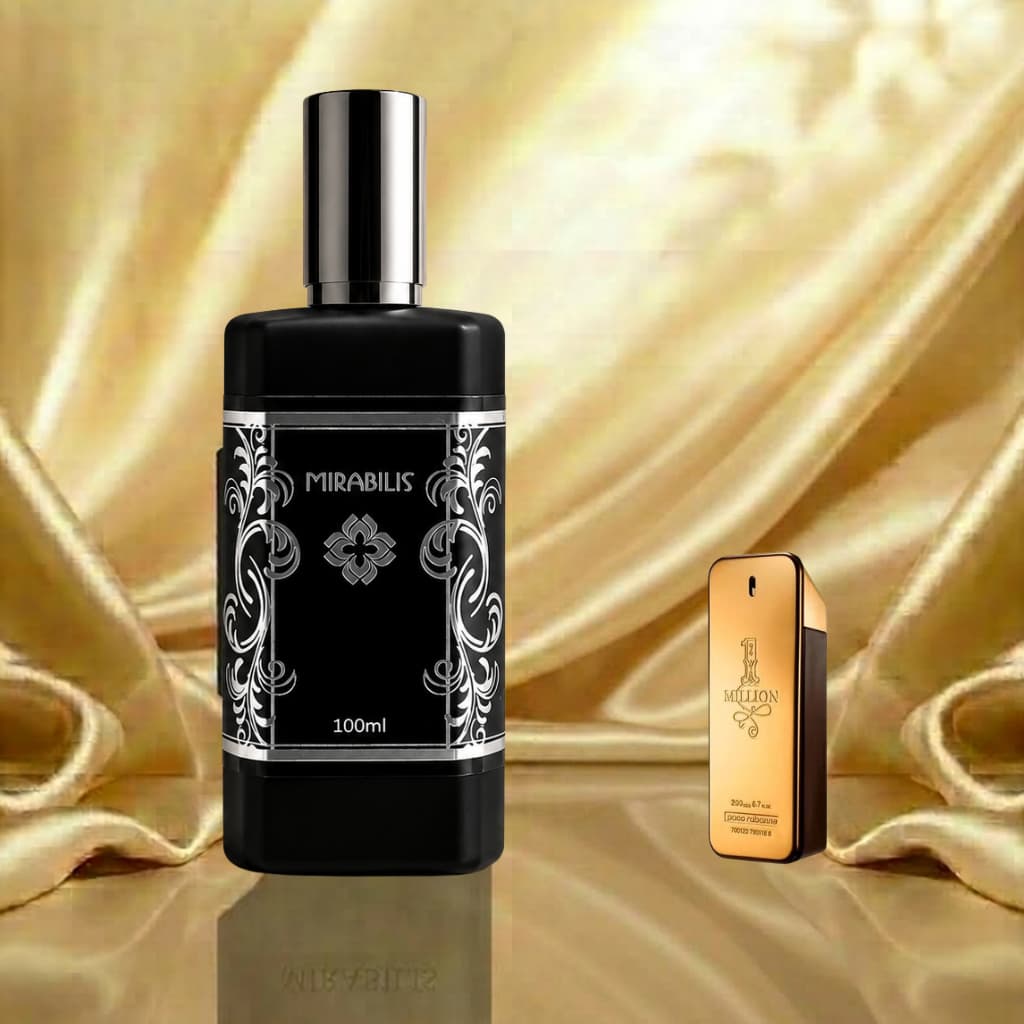 Perfume Masculino Mirabilis Milione inspirado no importado One Milion 100ml