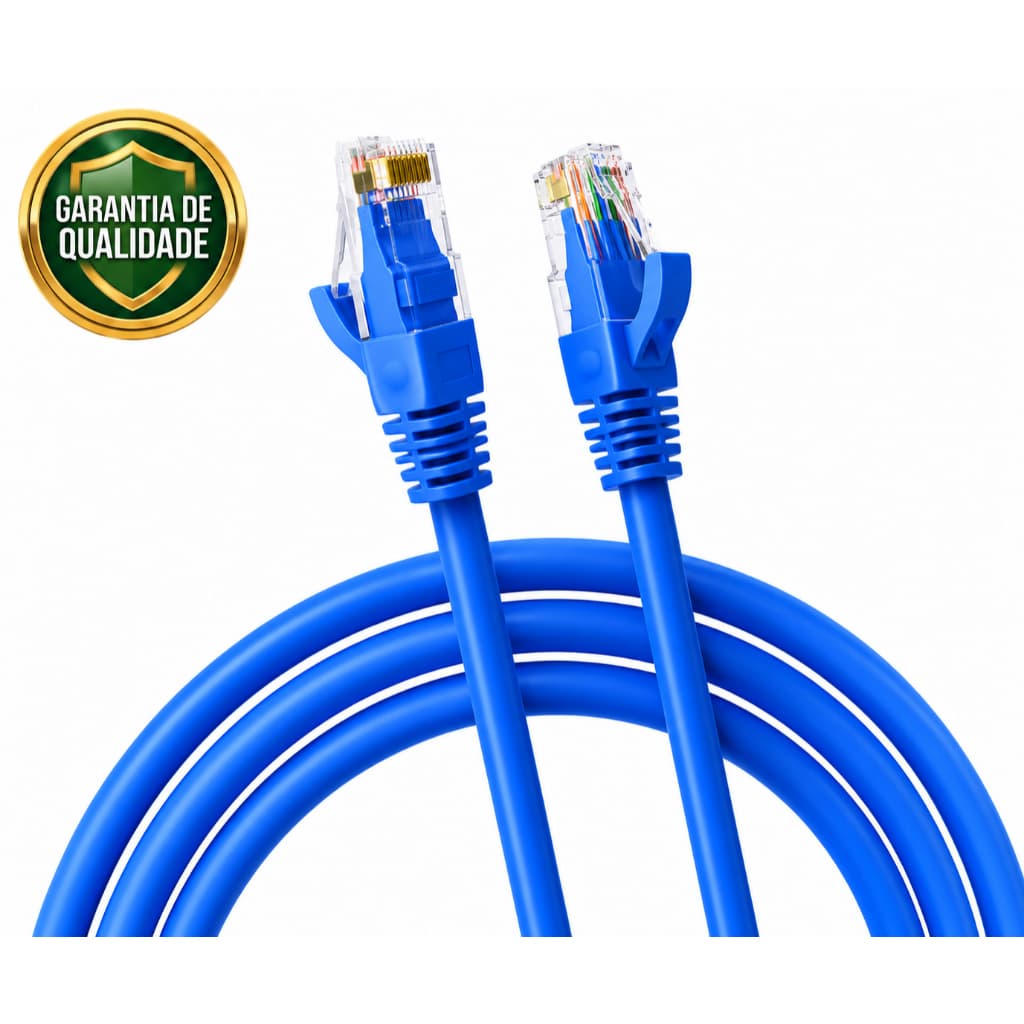 Cabo Ethernet Cat6A Gamer Ultra Fast 10G Para PS5 Xbox PC Monitor 144Hz.