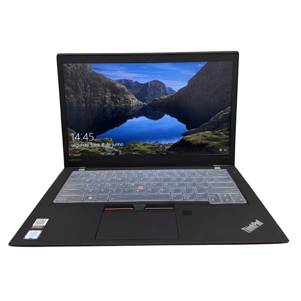 Notebook Lenovo, Thinkpad T470s, Tela 14, Intel Core i5, 8GB, SSD-240GB - Usado, garantia de 3 meses e NF