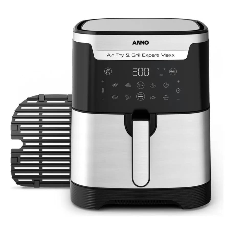 Fritadeira Sem Óleo Arno Airfry & Grill Expert Maxx Digital - 220V