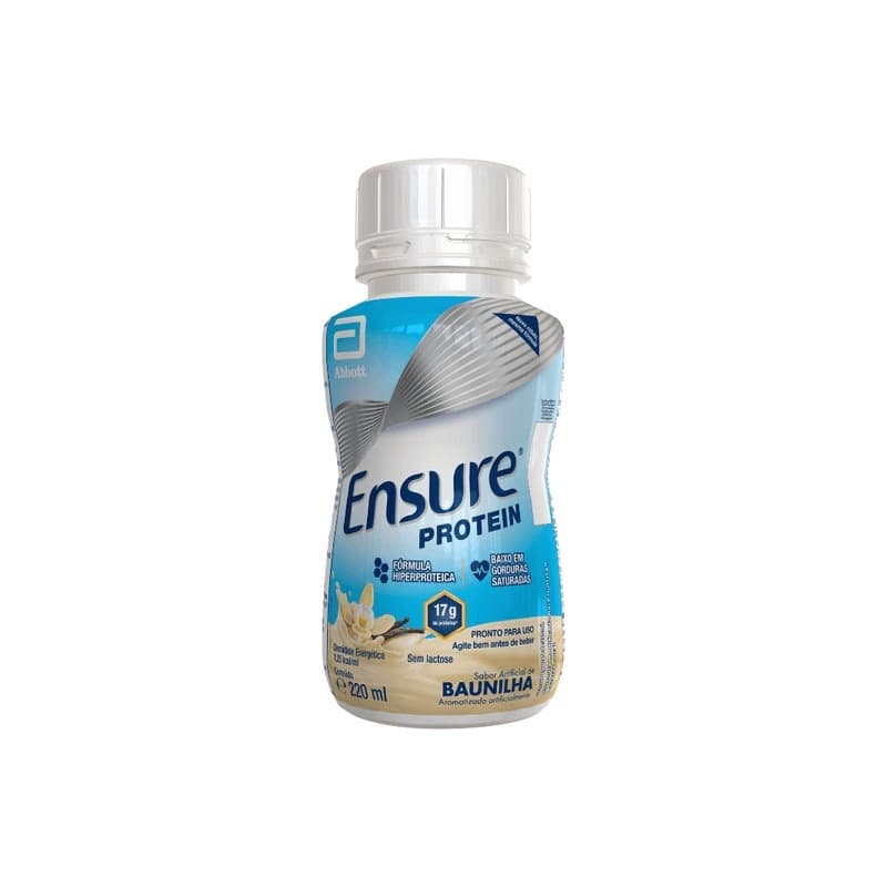 Suplemento Adulto Ensure Protein Sabor Baunilha 220ml