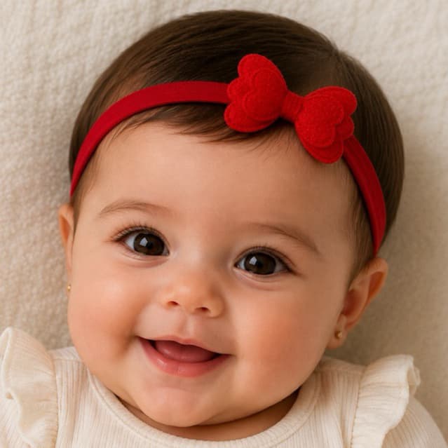 Kit 3 Faixinhas de Bebê Cores Neutra Enxoval De Bebê Menina