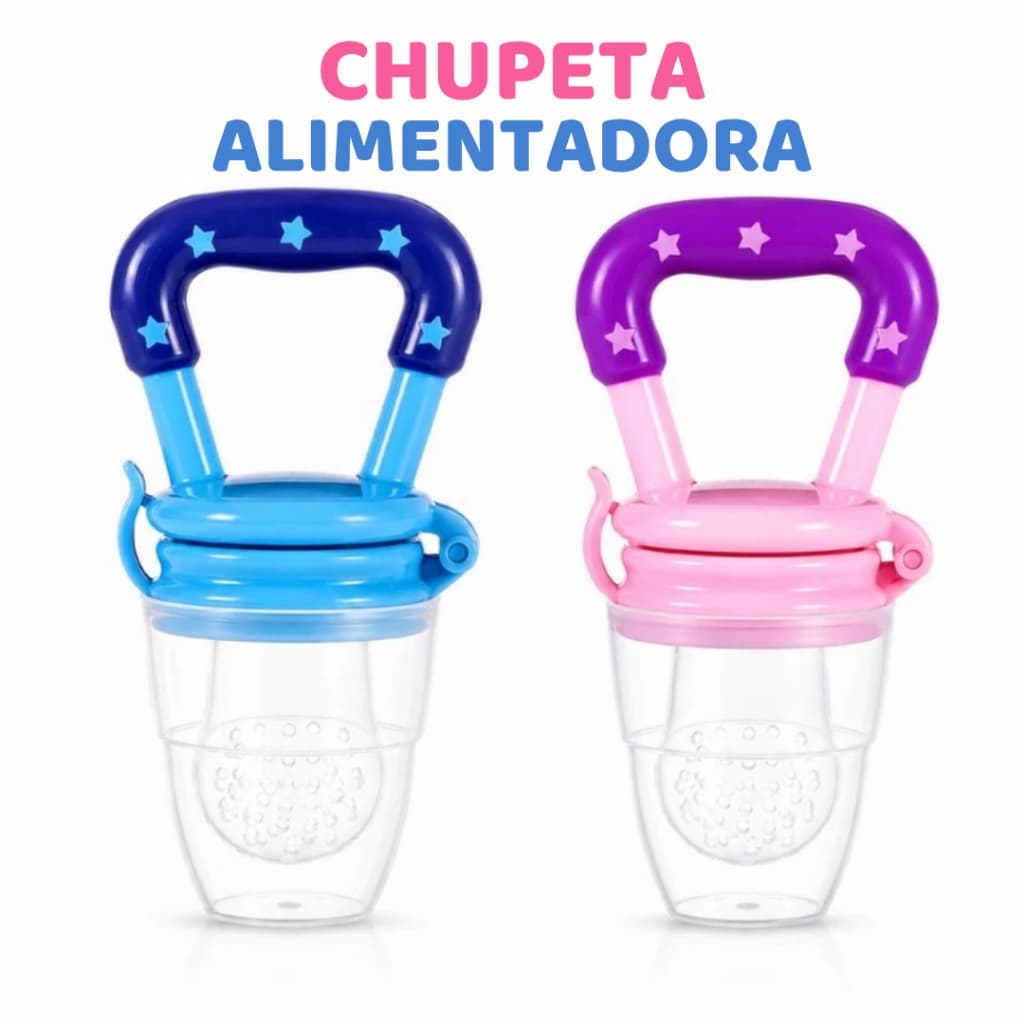 Chupeta Mordedor Alimentadora bebê Menino e Menina