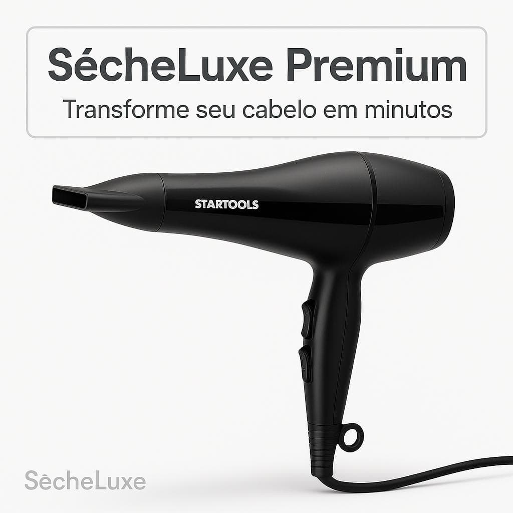 Secador de Cabelo Profissional  1800W Antifrizz