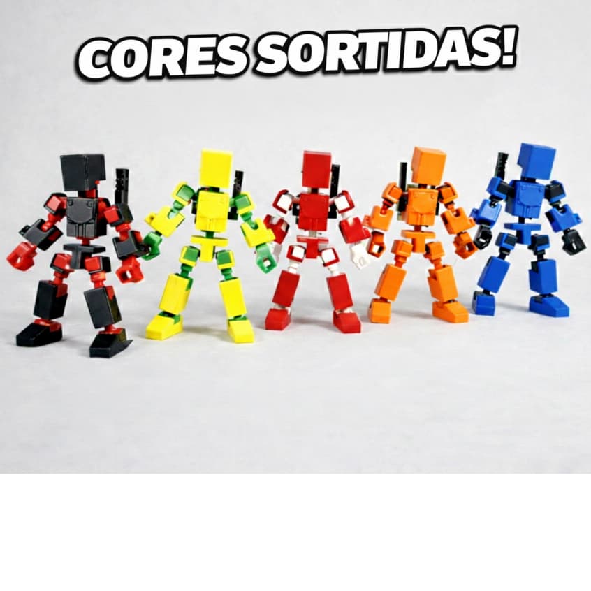 Boneco Articulado Dummy 13 Flexível 100% Movel – Brinquedo Infantil