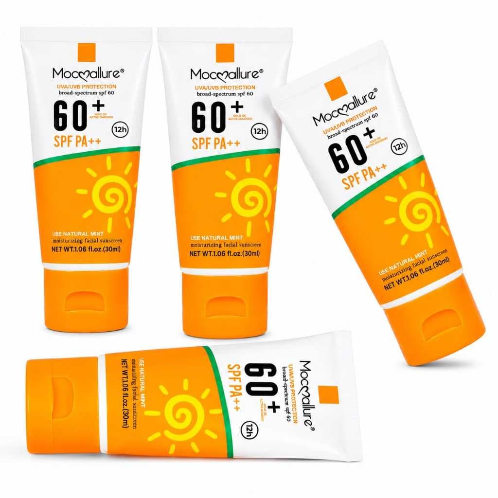 Protetor Solar Facial  Antioleosidade Efeito Matte FPS 60 Mocallure UVA/UVB Hidratação Profu