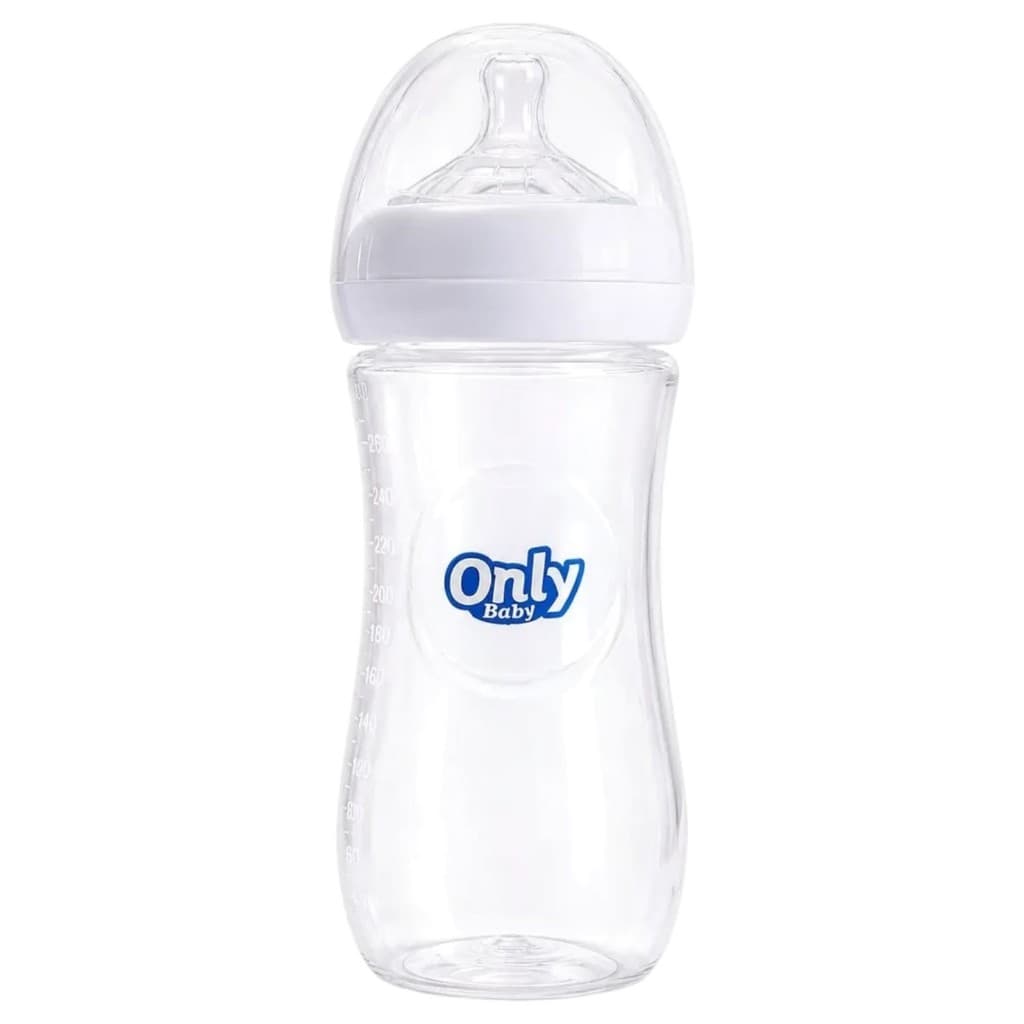 Mamadeira Bebê Infantil Bico Silicone 330ml Only Baby