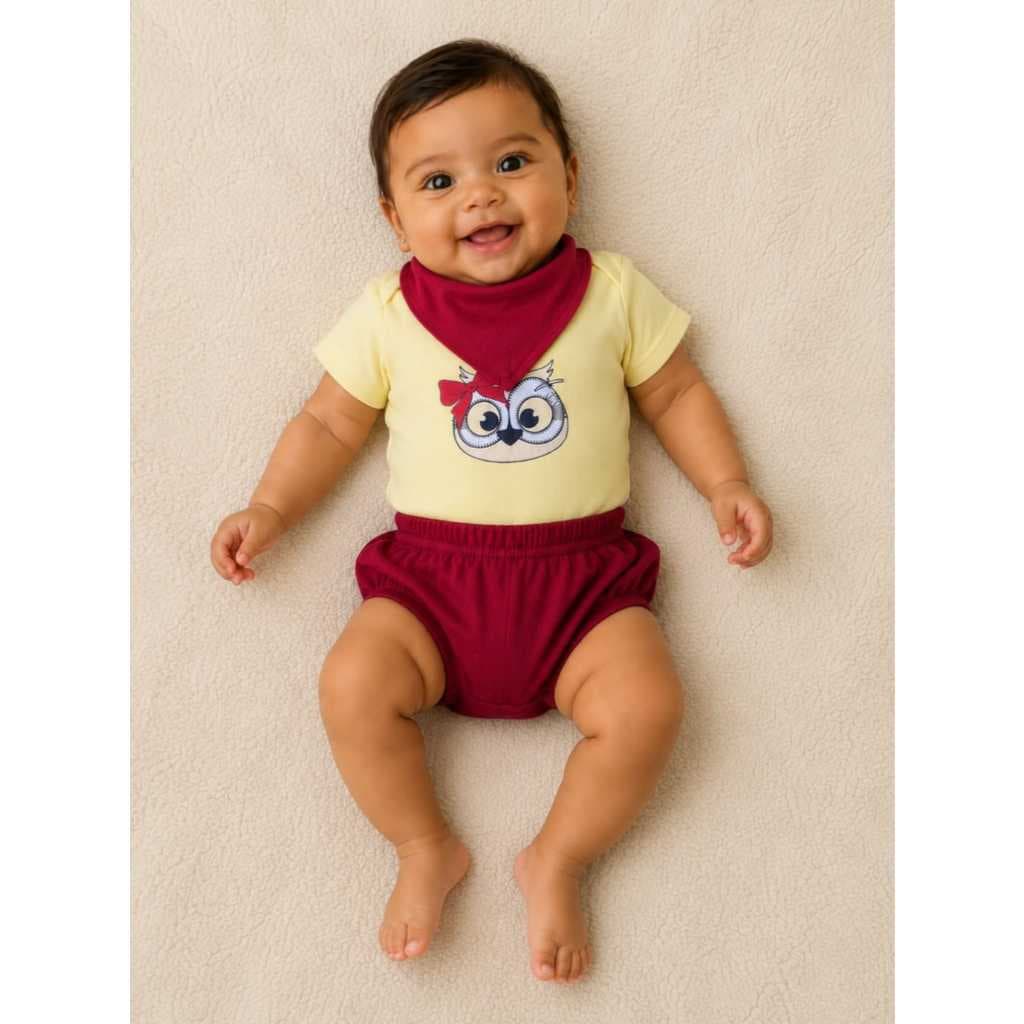 Conjunto infantil roupa de verão para bebê - kit de roupas para bebê - roupa bebê menina - roupa infantil menino
