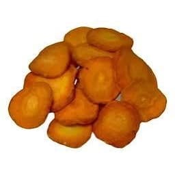 Chips de Cenoura Crocante a Granel Snack Saudável Petisco Vegetal Desidratado