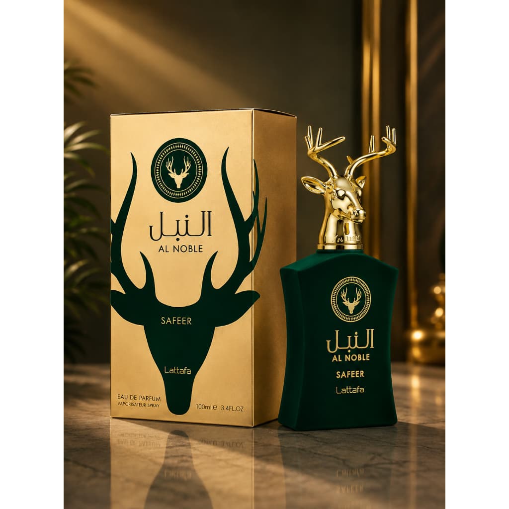 Perfume Al Noble SAFEER Arabe Masculino Importado Alta Fixação Forte Perfume de Presença