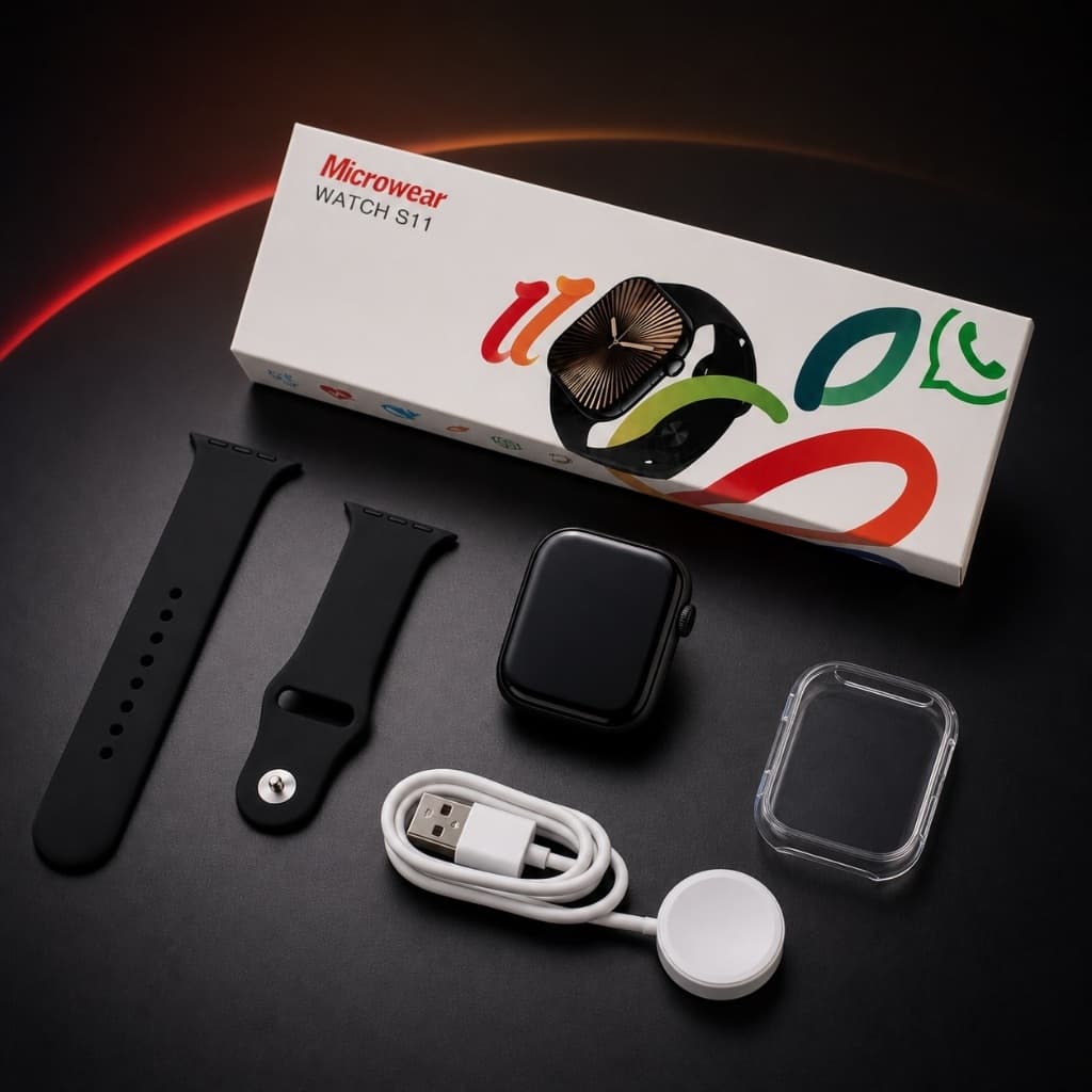 Smartwatch Relógio Inteligente S11 Série 11 AMOLED 46mm  GPS + NFC  Masculino e Feminino