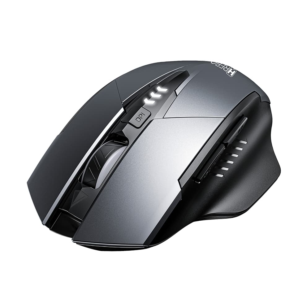 Mouse Sem Fio Gamer 2.4G Recarregável Ergonômico HREBOS IF-263