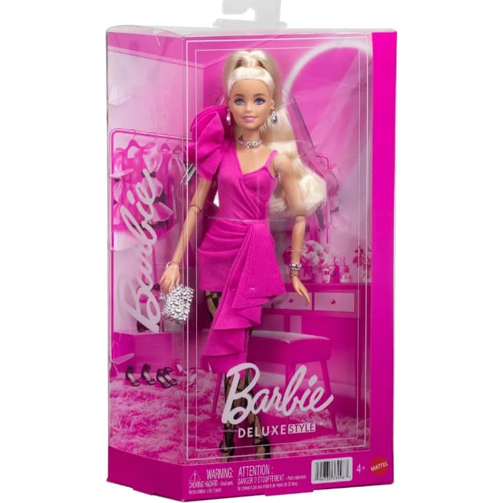Boneca Barbie Deluxe 15 Style Pink/Rosa Articulada 2026 Fashion JJN73