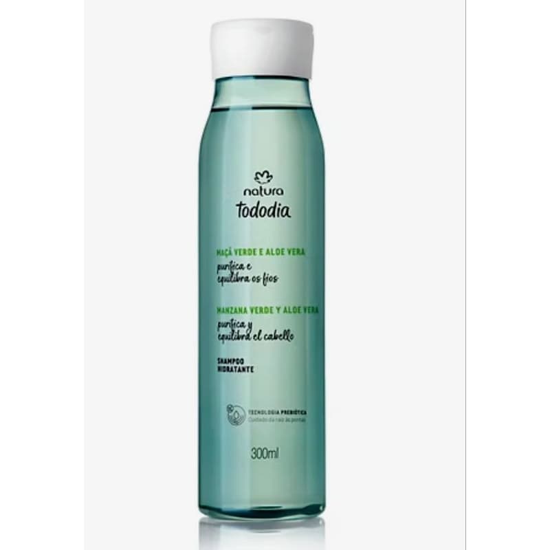 Todo Dia Shampoo Hidratante Maçã Verde e Aloe Vera 300ml