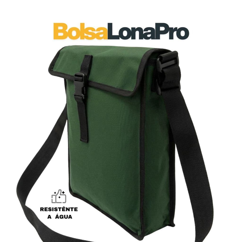 Bolsa Eletricista Ferramentas Multiuso Pescador Carteiro Bornel Tiracolo Entregador Lona Militar 10 Alça Resistente