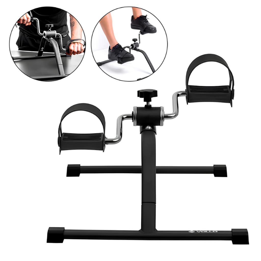 Mini Bicicleta Ergométrica Bike Cicloergômetro Multifuncional Vollo Fisioterapia Adulto/Idosos