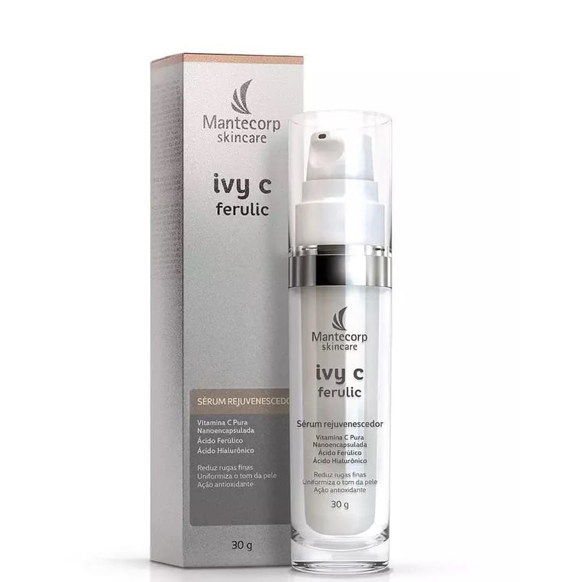Mantecorp Ivy C Ferulic Sérum Rejuvenescedor Vitamina C Pura 30g Original