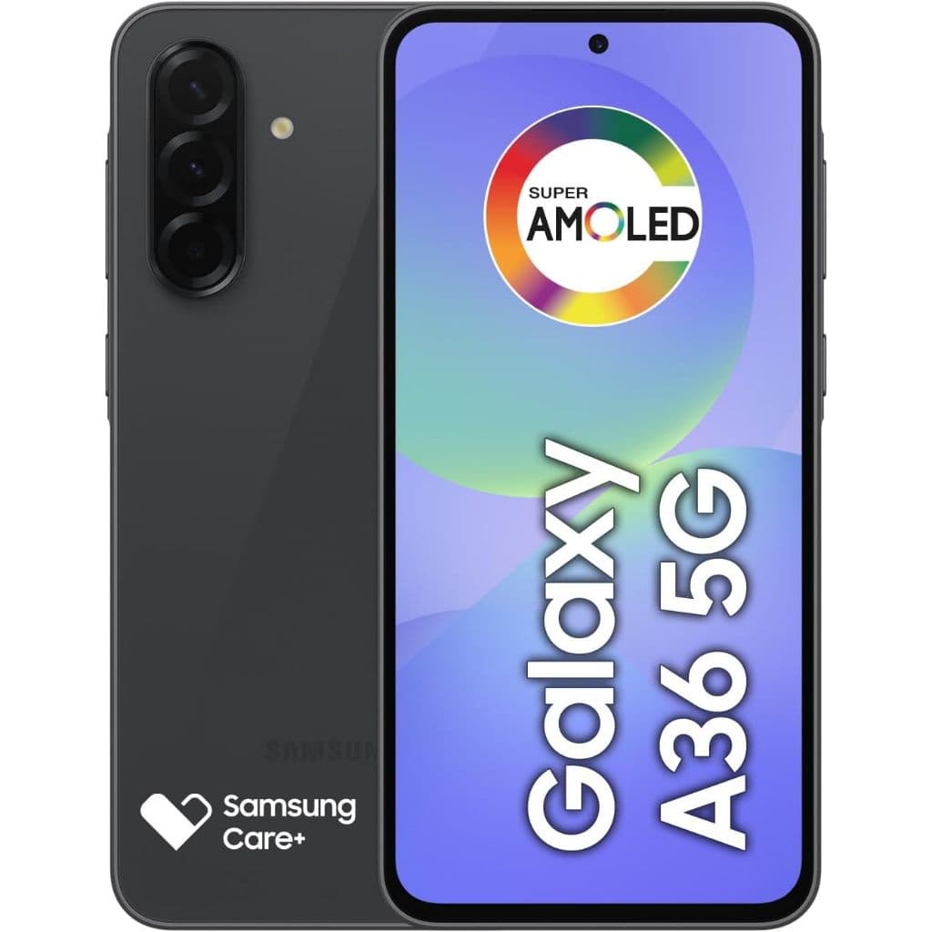 CELULAR SAMSUNG GALAXY A36 5G 256 GB 8GB RAM PRETO NOVO COM CAIXA ABERTA