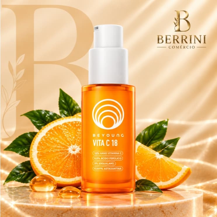 Sérum Facial Beyoung Vita C 18 30ml Vitamina C Nano Antioxidante Ácido Ferúlico