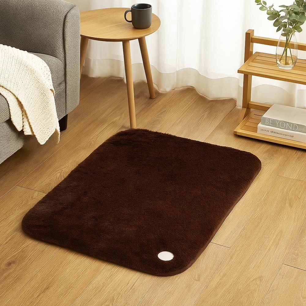 Tapete Felpudo 40x60cm Antiderrapante Macio para Sala Quarto Corredor Banheiro Tapete Decorativo