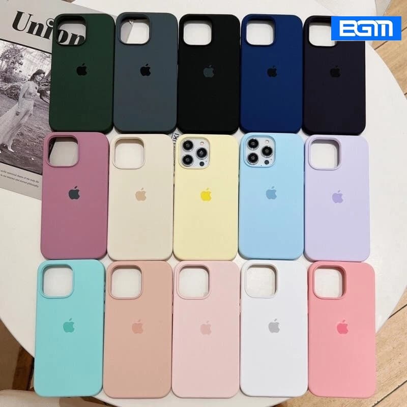 BGM—Capinha Case Silicone Aveludada Para iPhone 16/16 Pro/16 Pro Max Premium