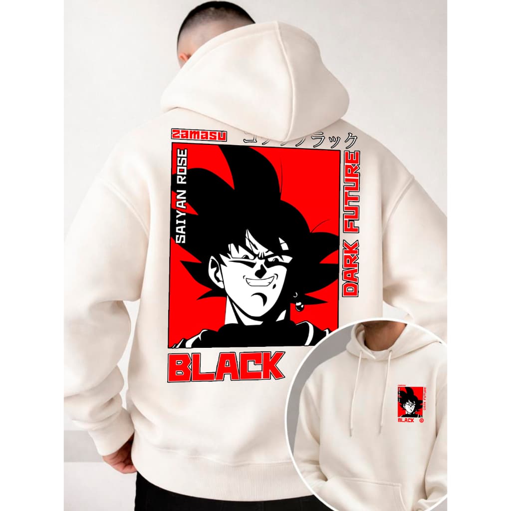 Blusa Moletom Masculino Dragon Ball Moletom Masculino Grosso Blusa Masculina de Frio Moletons Masculinos Inverno