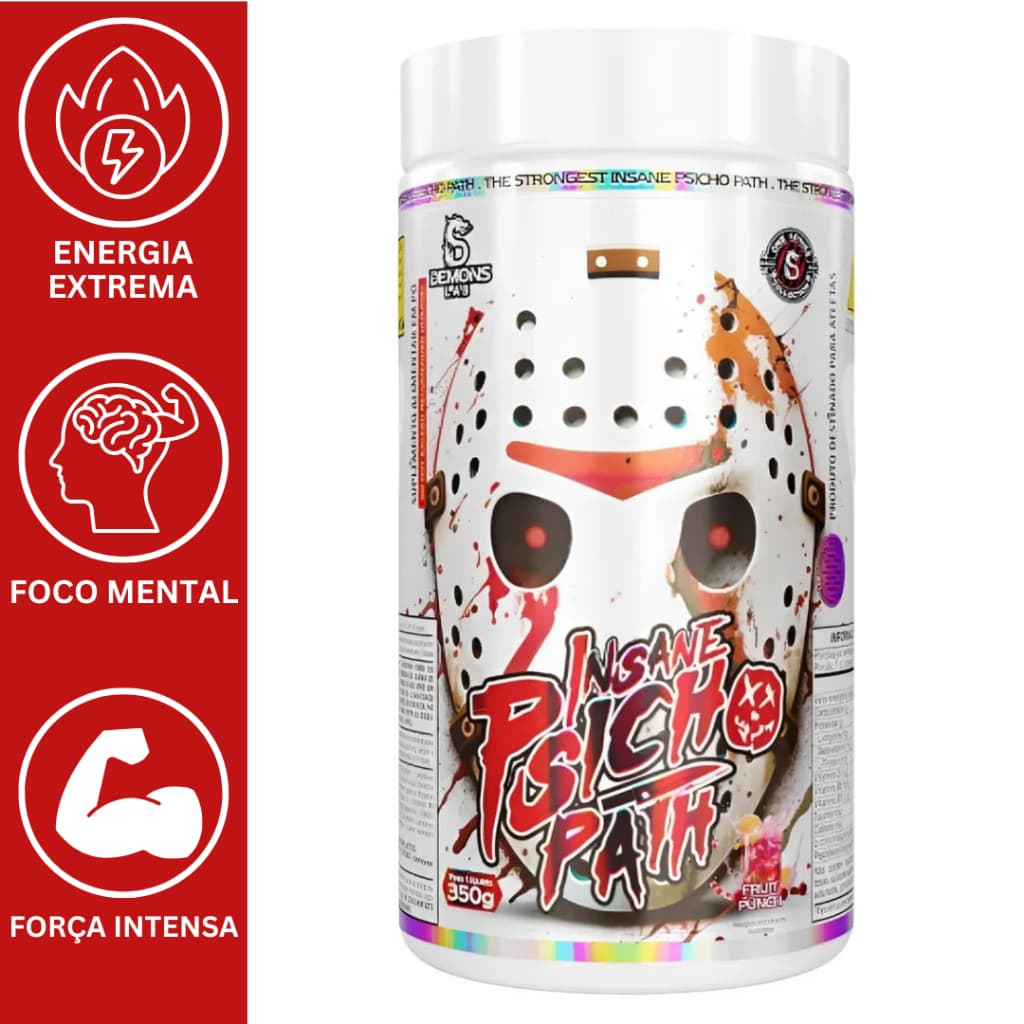 PRÉ TREINO INSANE PSICHO PATH FRUIT PUNCH 350g – DEMONS LAB